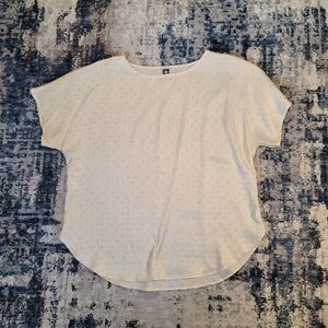 Anne Klein Gold detail blouse